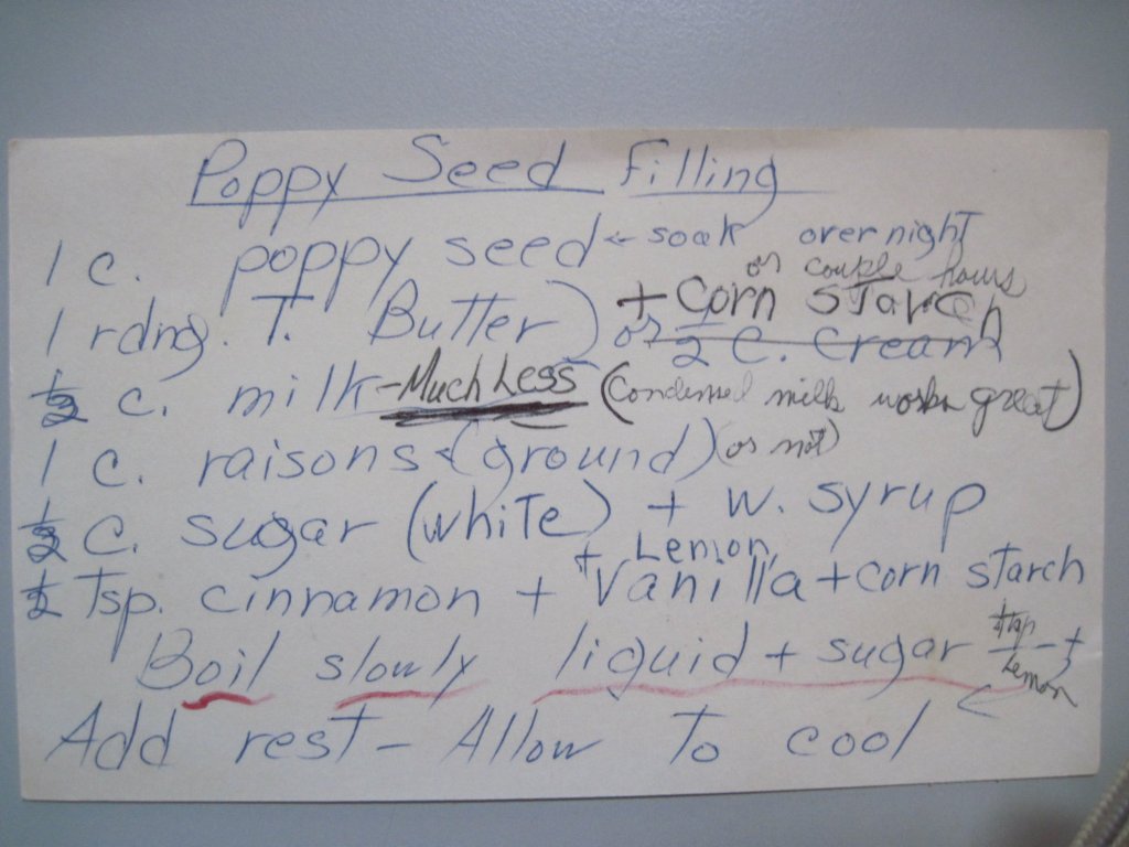 Kolache with Grandma